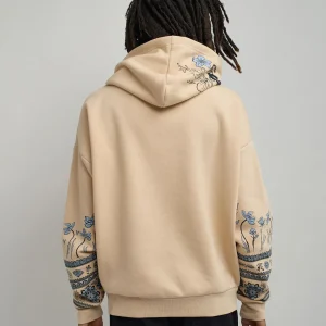 Shop Guardian Embroidered Hoodie - Khaki Hoodies | Hoodies