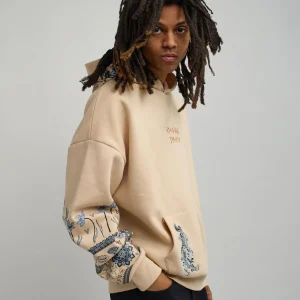 Shop Guardian Embroidered Hoodie - Khaki Hoodies | Hoodies