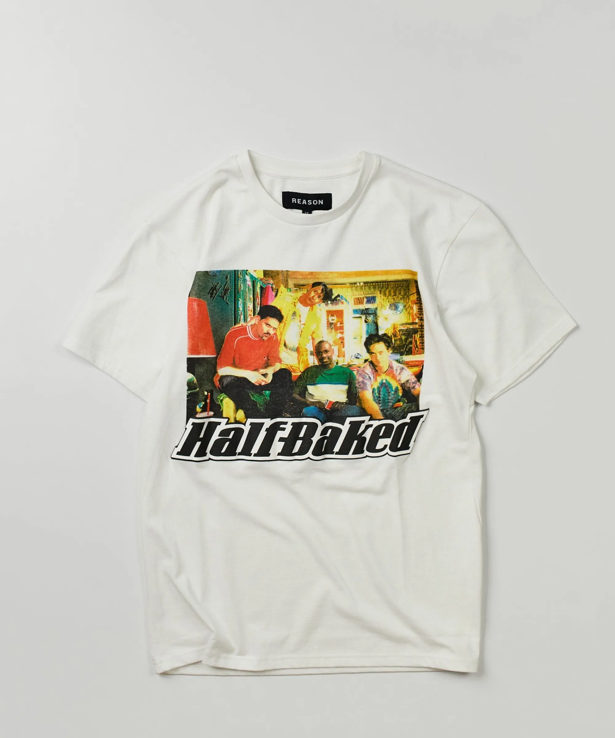half_baked_couch_short_sleeve_tee__white_4.webp Outlet Half Baked Couch Short Sleeve Tee - White Graphic Tees