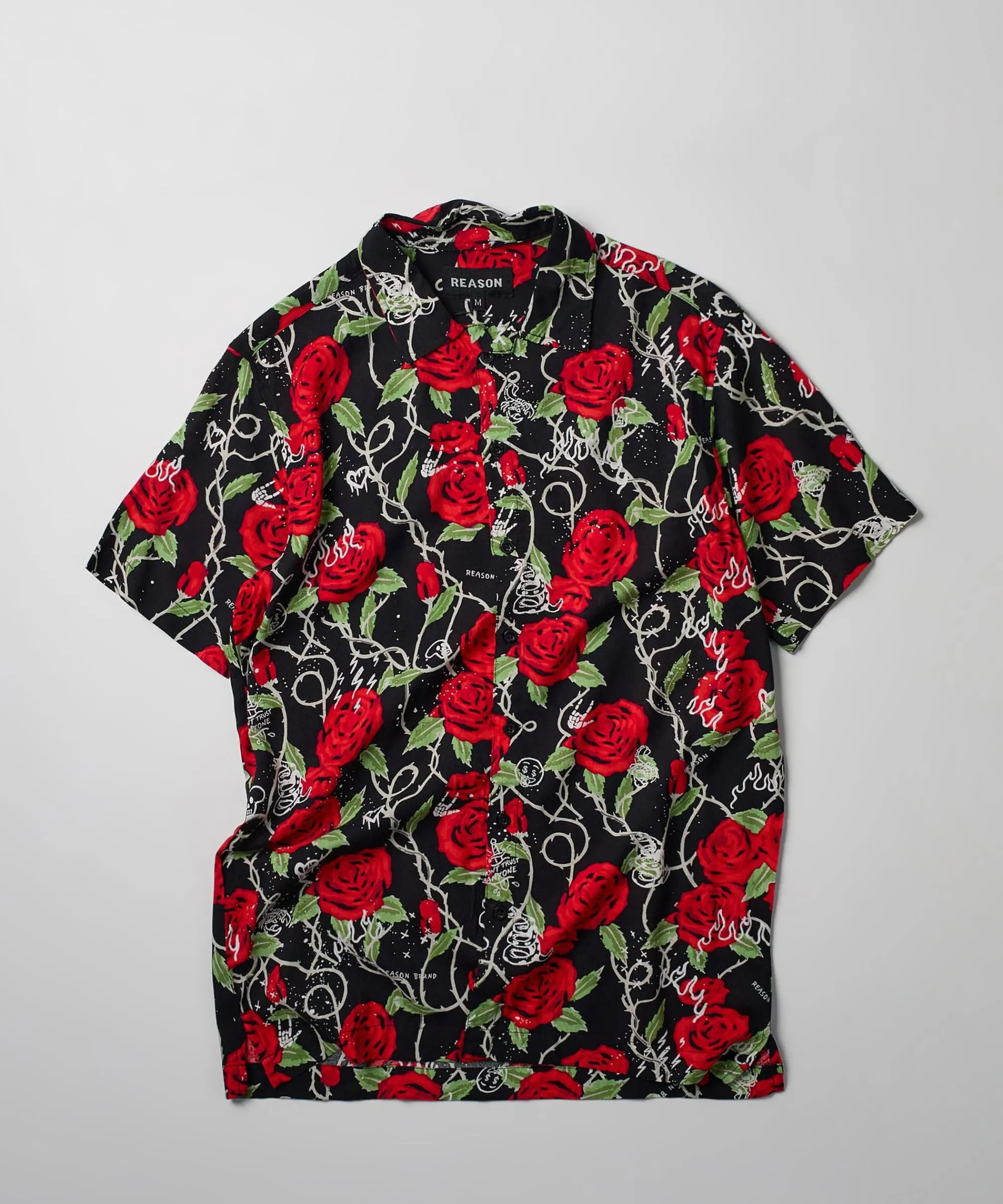 harper_rose_allover_print_short_sleeve_shirt_2.webp Best Sale Harper Rose Allover Print Short Sleeve Shirt Button Downs