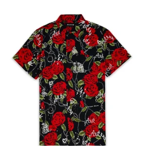 Best Sale Harper Rose Allover Print Short Sleeve Shirt Button Downs