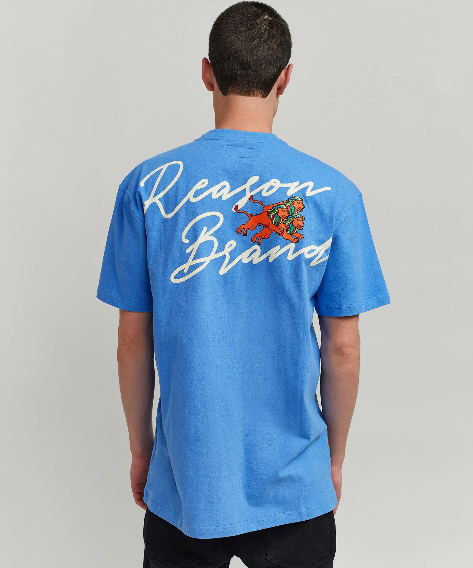 heart_broken_short_sleeve_tee__blue_2.webp Online Heart Broken Short Sleeve Tee - Blue Graphic Tees
