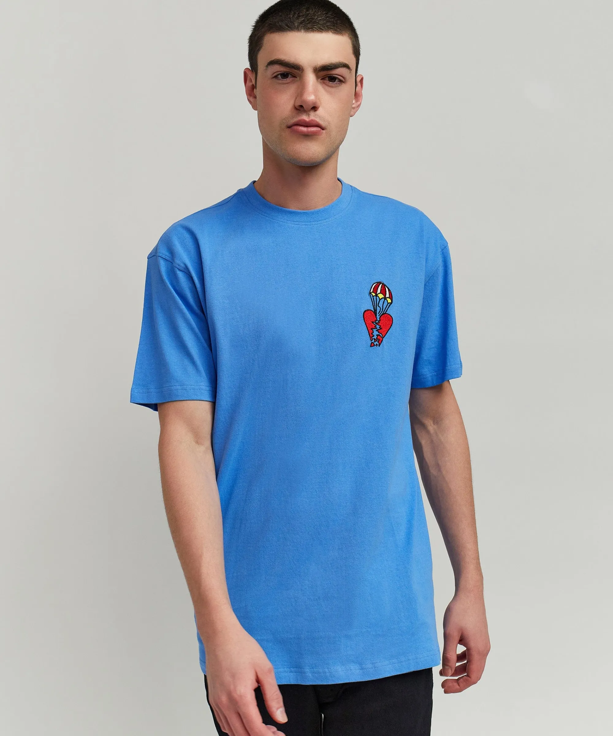 heart_broken_short_sleeve_tee__blue_6.webp Online Heart Broken Short Sleeve Tee - Blue Graphic Tees