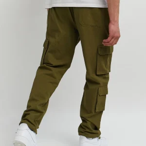 Outlet Heaven Woven Cargo Pants - Olive Green Shop All Bottoms | Cargo & Utility Pants