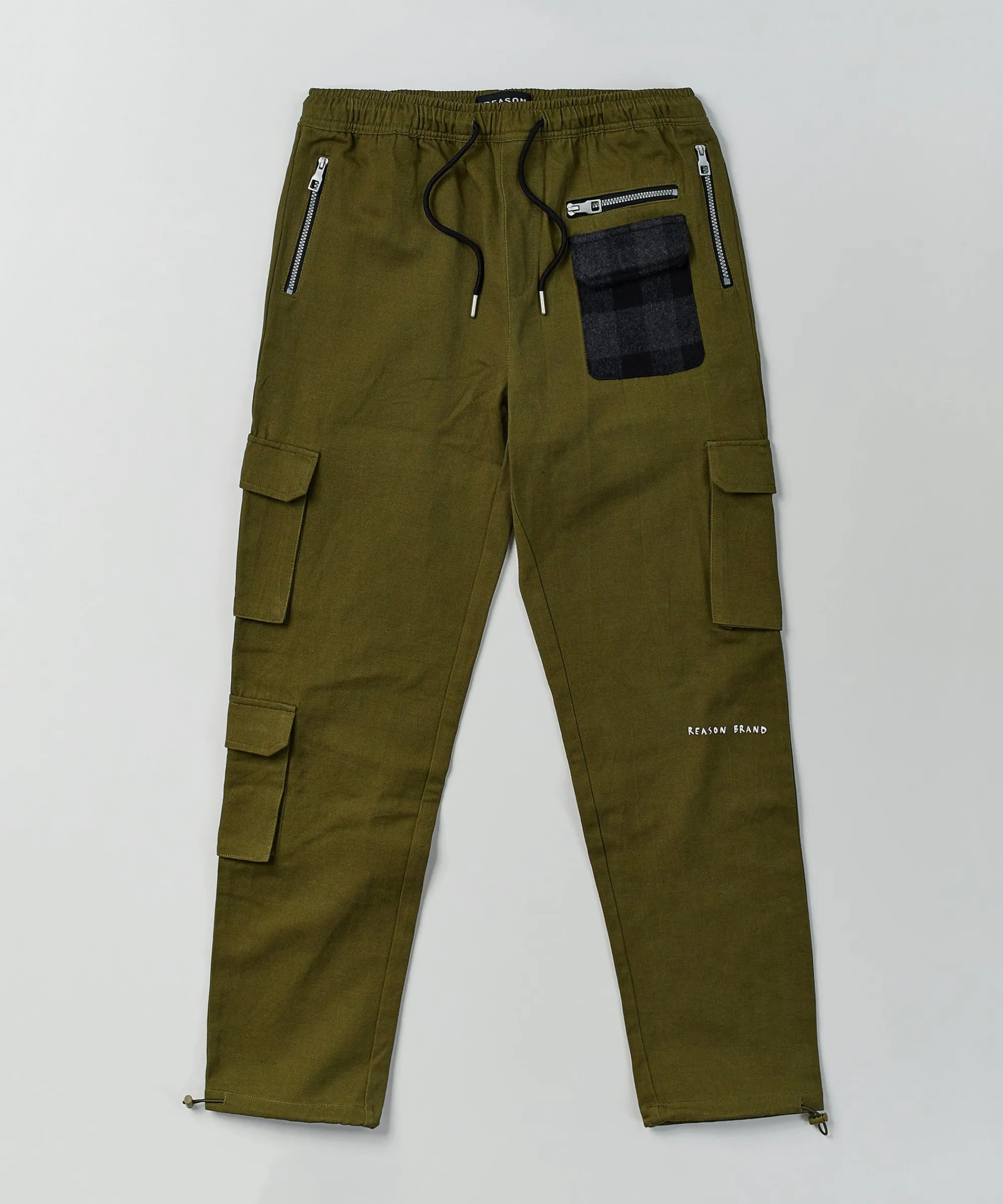 heaven_woven_cargo_pants__olive_green_4.webp Outlet Heaven Woven Cargo Pants - Olive Green Shop All Bottoms | Cargo & Utility Pants