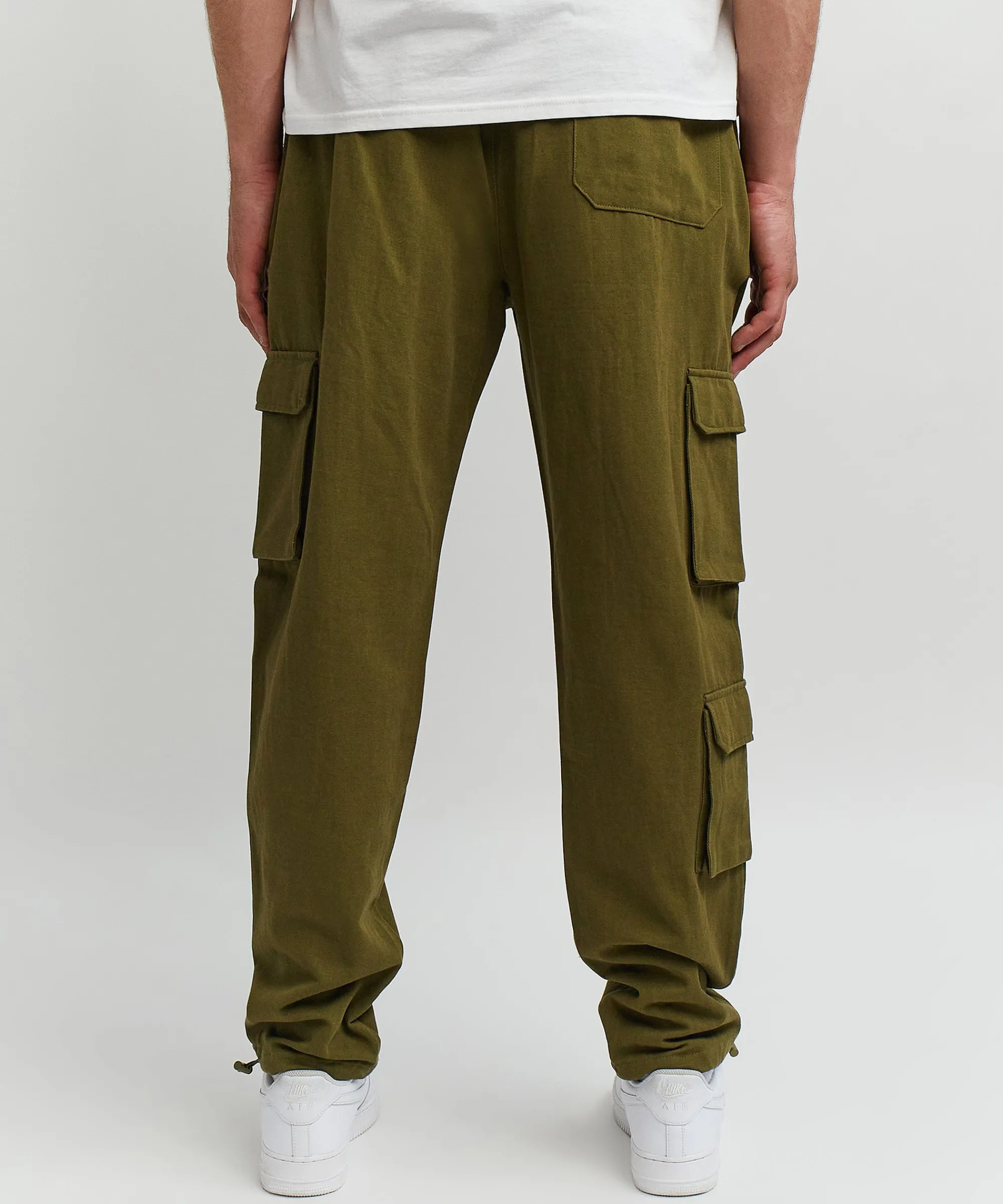 heaven_woven_cargo_pants__olive_green_6.webp Outlet Heaven Woven Cargo Pants - Olive Green Shop All Bottoms | Cargo & Utility Pants