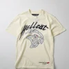 Best Sale Hellcat Embroidered Short Sleeve Tee - Off White Graphic Tees