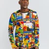 Shop Hispanic Tile Long Sleeve Tee Graphic Tees