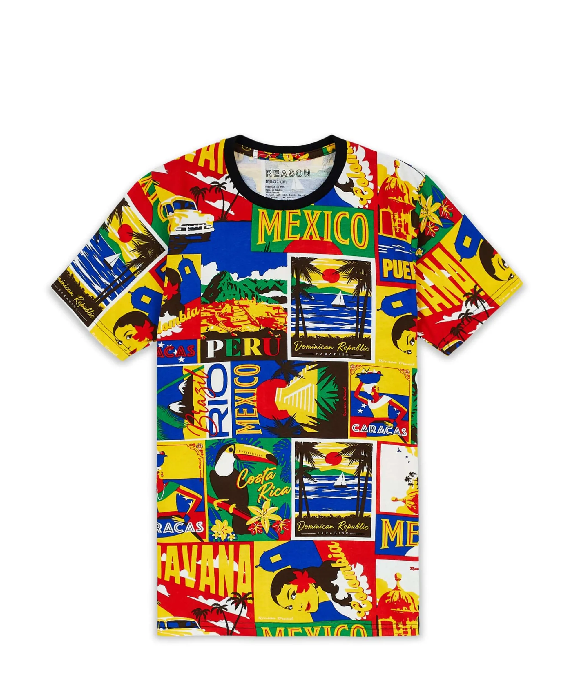 hispanic_tile_tee_1.webp Best Sale Hispanic Tile Tee Graphic Tees
