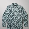 Shop Hustler Logo Long Sleeve Oxford Shirt Button Downs
