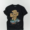 Best Sale In Memory Of Short Sleeve Tee - Black Graphic Tees