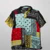 Best Intersect Bandana Short Sleeve Shirt Button Downs