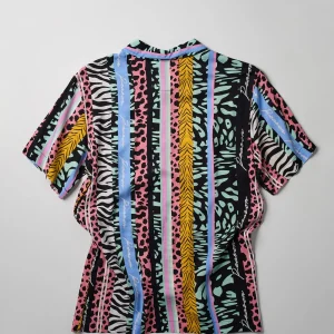 Store Jungle Fever Allover Print Short Sleeve Shirt Button Downs