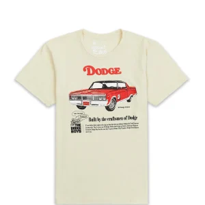 Online Kids Dodge Boys Short Sleeve Tee - Khaki Graphic Tees