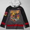 Discount Kids Dodge Hellcat Hockey Long Sleeve Jersey Jerseys
