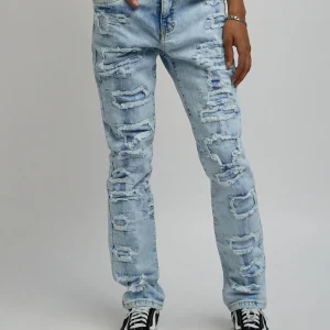 Best Sale Kingwood Distressed Light Wash Denim Jeans Denim Jeans | Shop All Bottoms