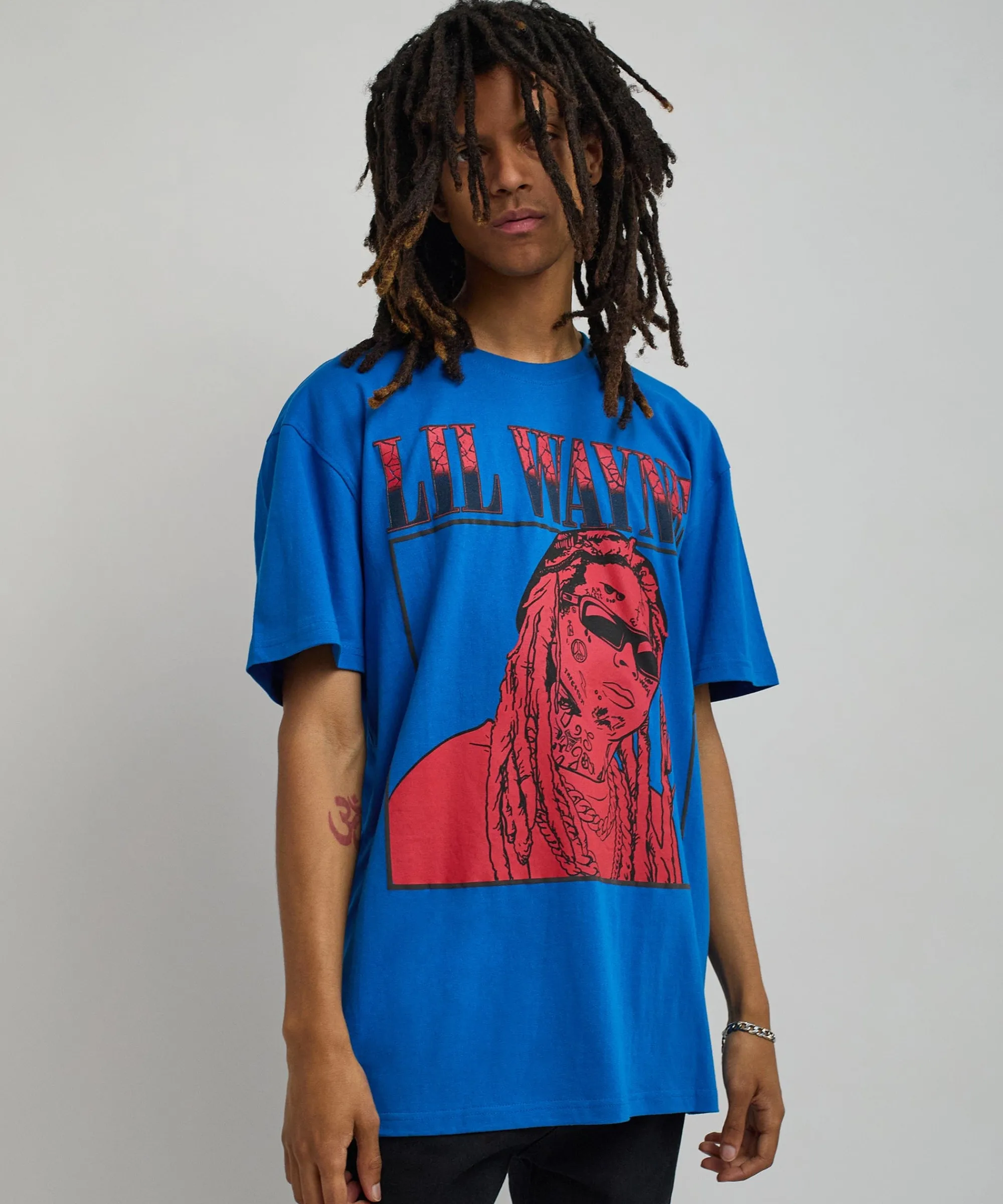 lil_wayne_box_short_sleeve_tee__blue_0.webp Best Lil Wayne Box Short Sleeve Tee - Blue Graphic Tees