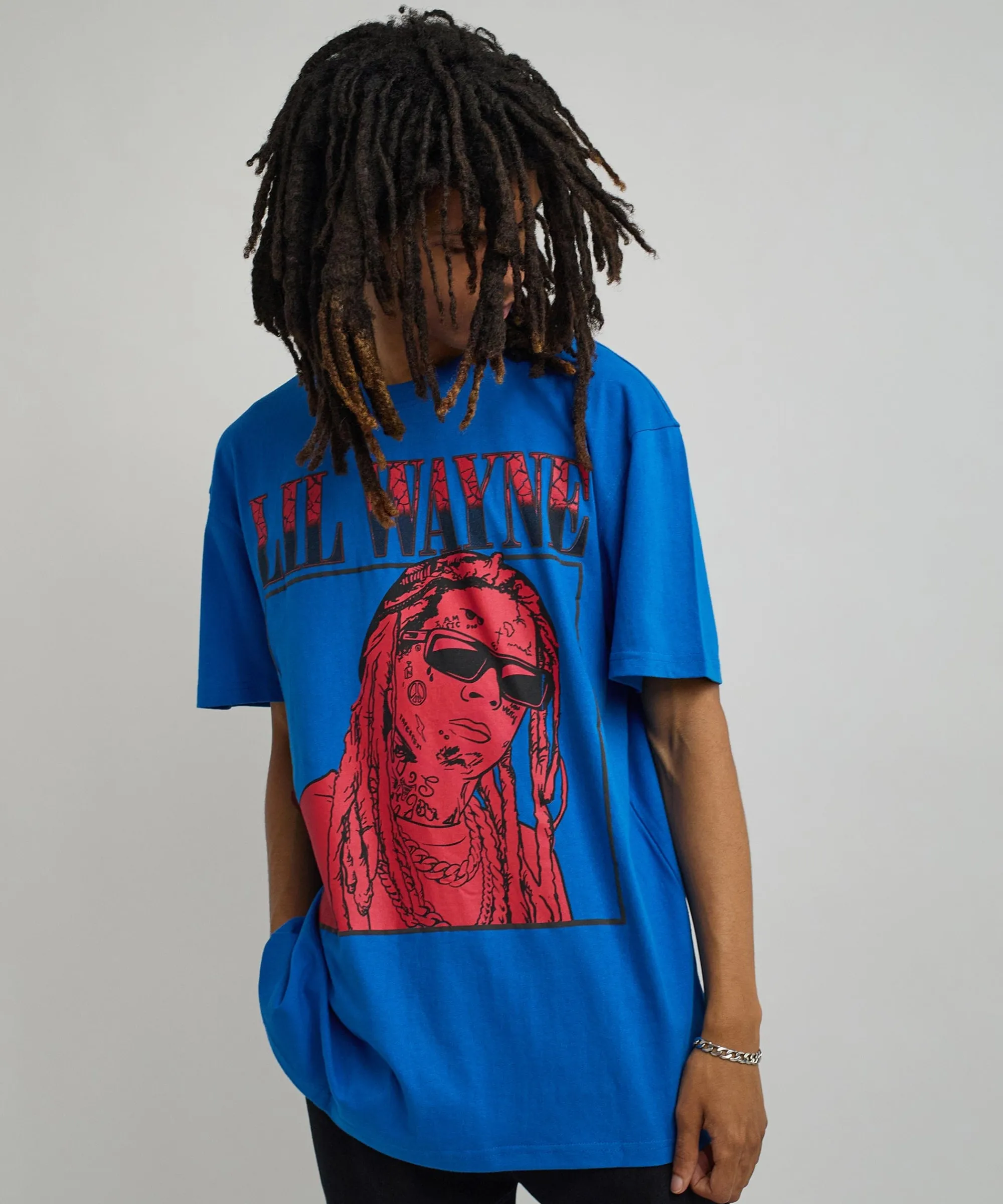 lil_wayne_box_short_sleeve_tee__blue_6.webp Best Lil Wayne Box Short Sleeve Tee - Blue Graphic Tees