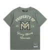 Discount Lil Wayne Property Of Short Sleeve Tee - Olive Green Graphic Tees