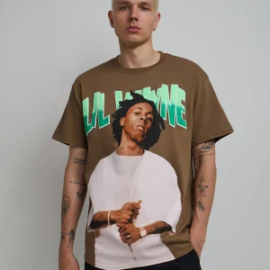 Shop Lil Wayne Tha Carter Short Sleeve Tee - Brown Graphic Tees
