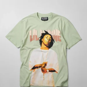 Best Sale Lil Wayne Tha Carter Short Sleeve Tee - Light Blue Graphic Tees