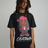 Best Sale Lil Wayne Tunechi Short Sleeve Tee - Black Graphic Tees