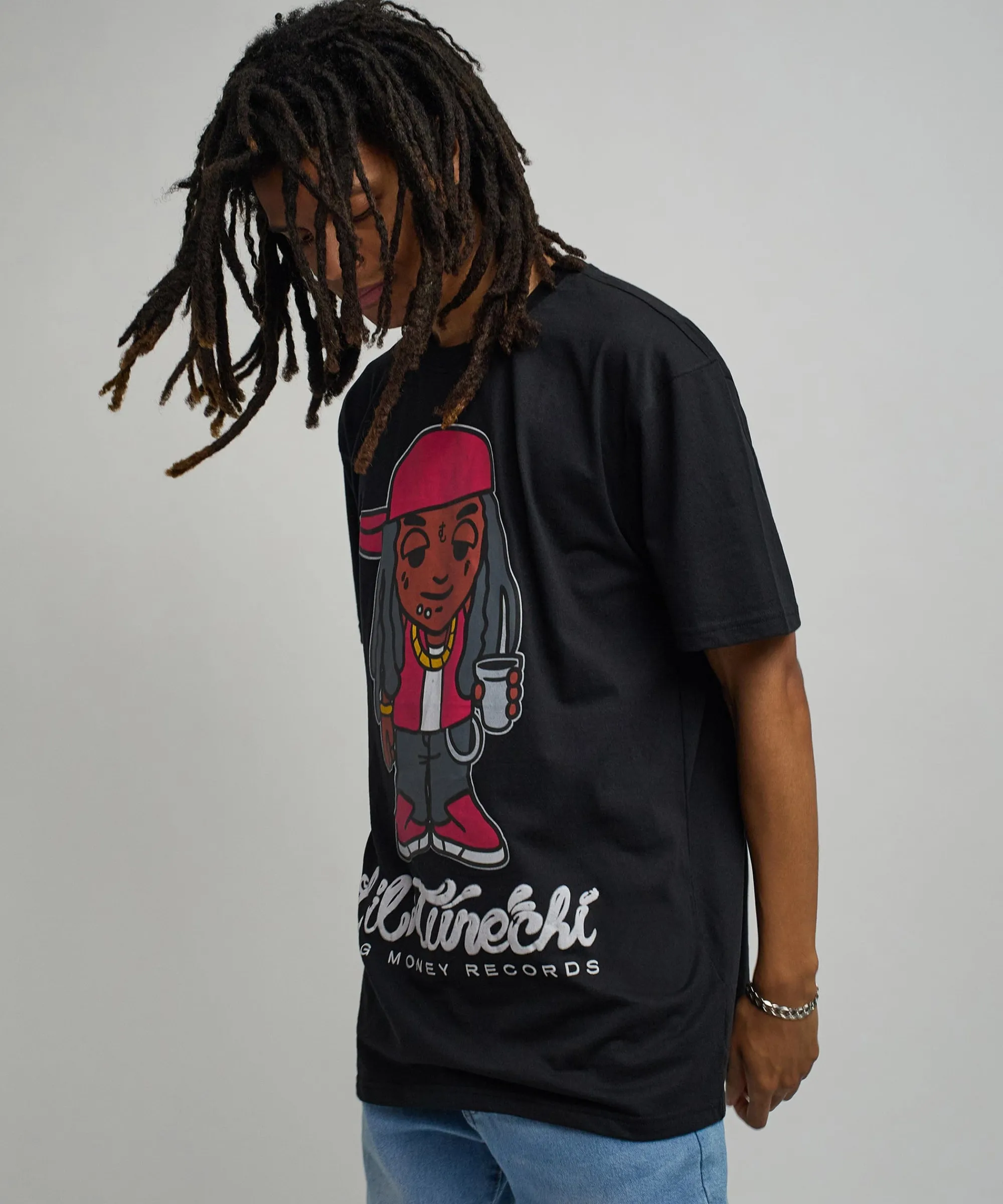 lil_wayne_tunechi_short_sleeve_tee__black_2.webp Best Sale Lil Wayne Tunechi Short Sleeve Tee - Black Graphic Tees