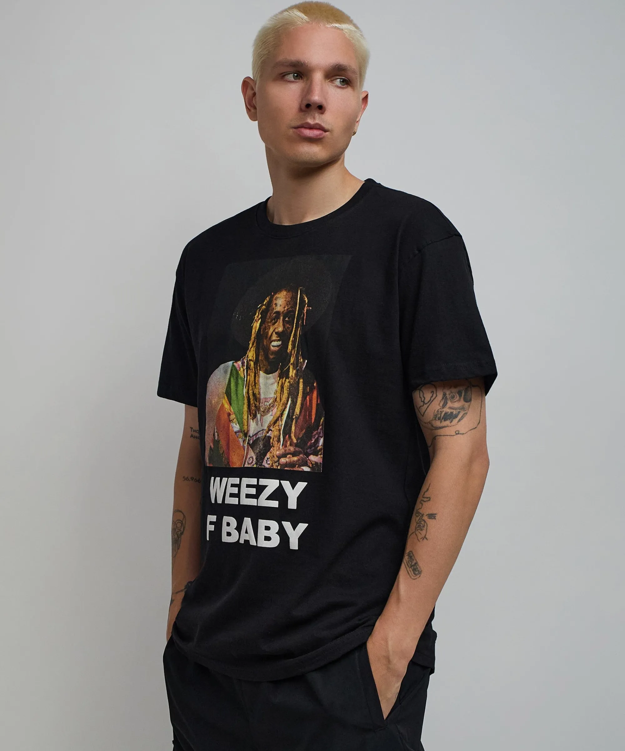 lil_wayne_weezy_f_baby_photo_short_sleeve_tee__black_6.webp Cheap Lil Wayne Weezy F Baby Photo Short Sleeve Tee - Black Graphic Tees