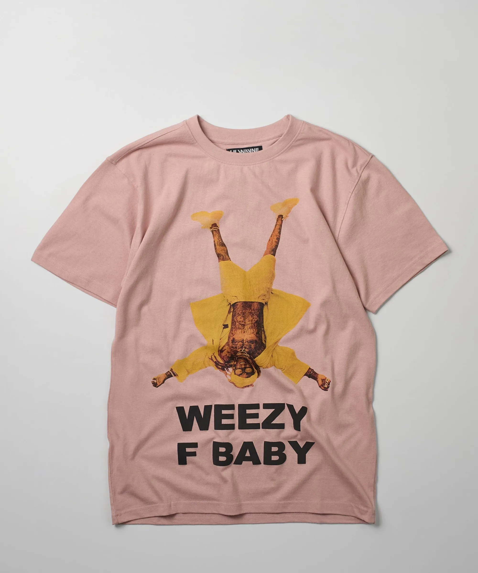 lil_wayne_weezy_f_baby_photo_short_sleeve_tee__pink_0.webp Online Lil Wayne Weezy F Baby Photo Short Sleeve Tee - Pink Graphic Tees
