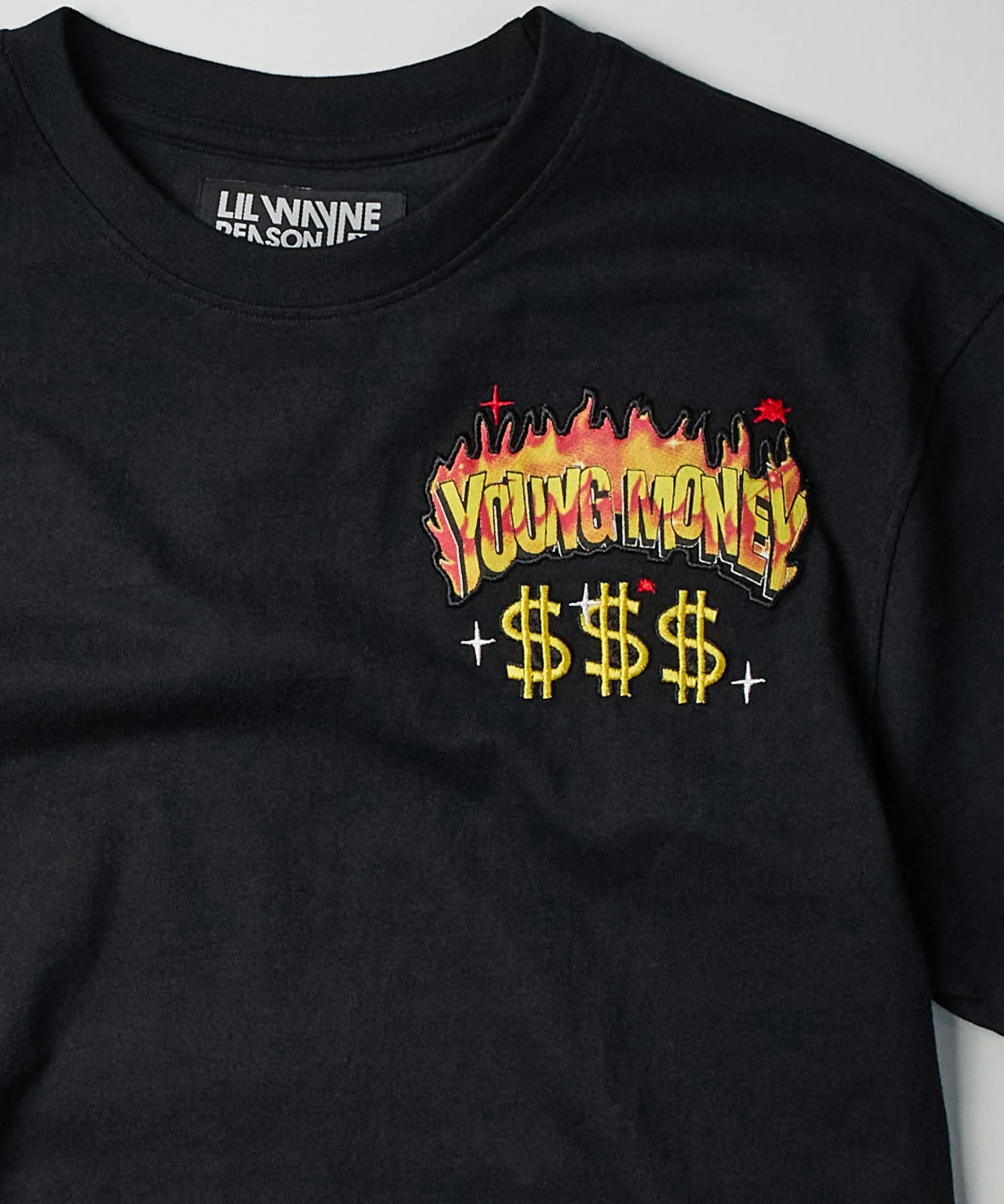 lil_wayne_young_graffiti_short_sleeve_tee__black_2.webp Cheap Lil Wayne Young Graffiti Short Sleeve Tee - Black Graphic Tees