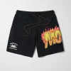 Clearance Lil Wayne Young Money Graffiti Embroidered Shorts Shop All Bottoms | Shorts