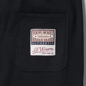 Clearance Lil Wayne Young Money Graffiti Embroidered Shorts Shop All Bottoms | Shorts