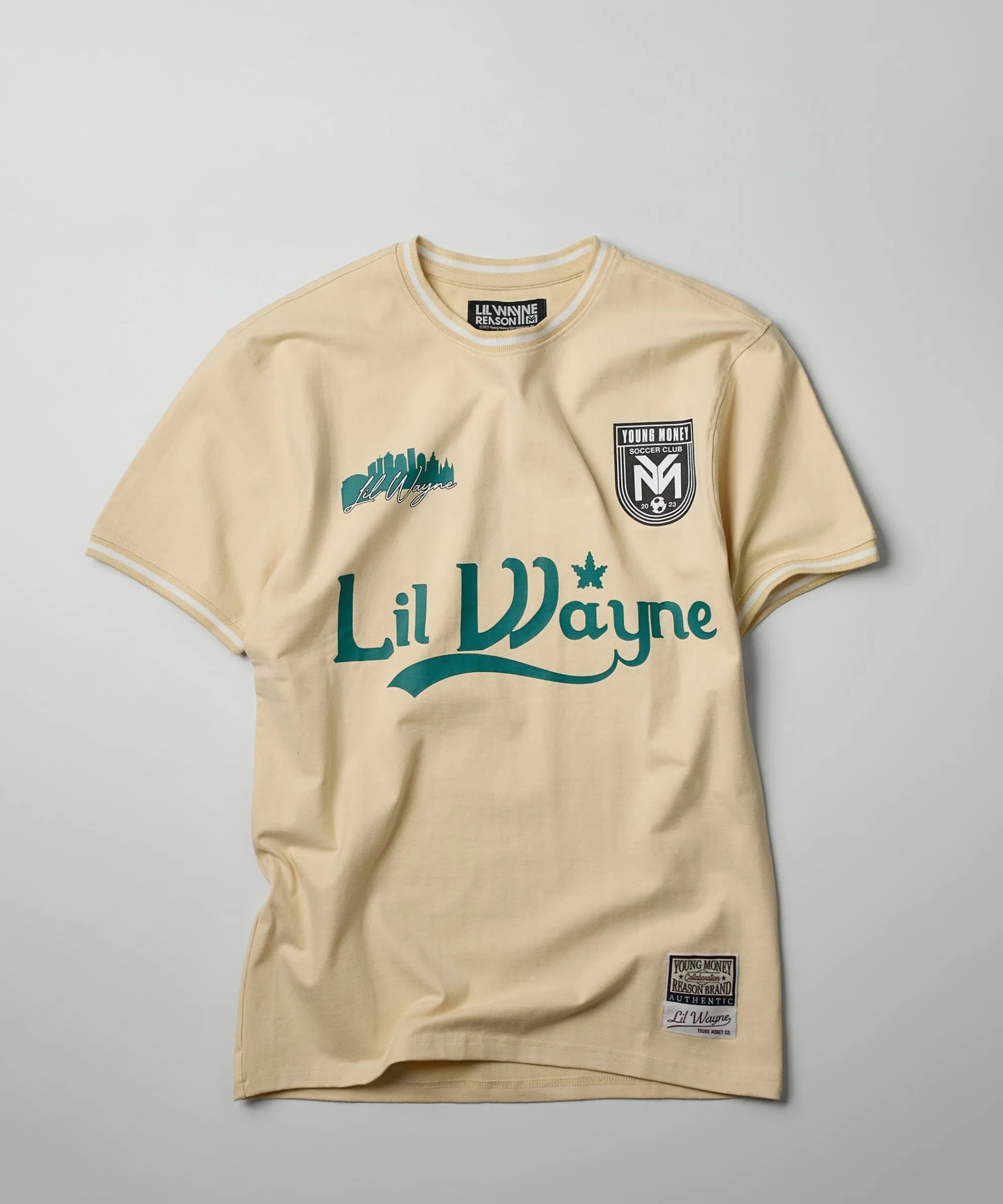 lil_wayne_young_money_soccer_jersey__khaki_2.webp Store Lil Wayne Young Money Soccer Jersey - Khaki Jerseys