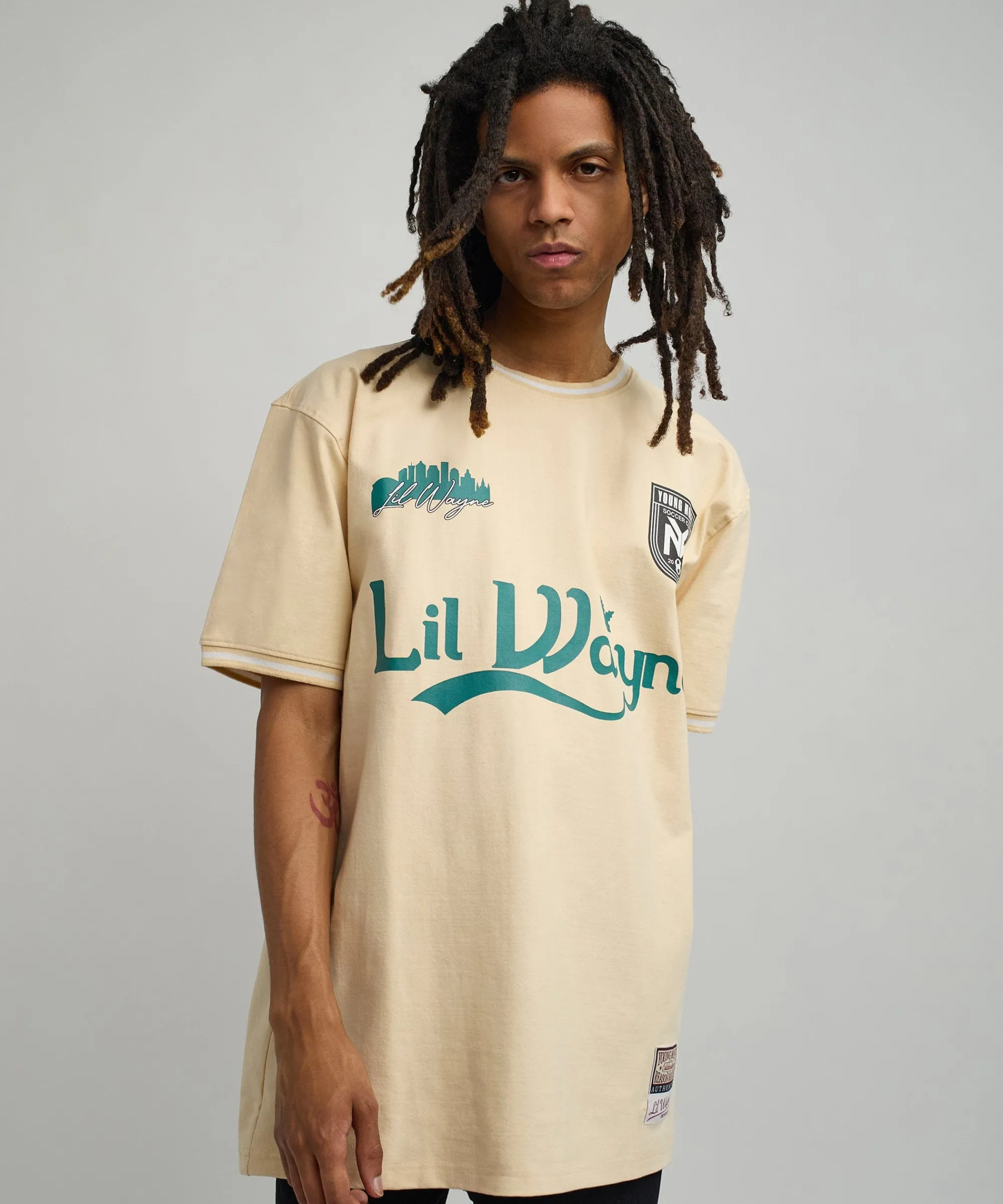 lil_wayne_young_money_soccer_jersey__khaki_4.webp Store Lil Wayne Young Money Soccer Jersey - Khaki Jerseys