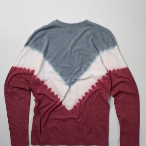 Discount Long Sleeve Tie Dye Tee Graphic Tees