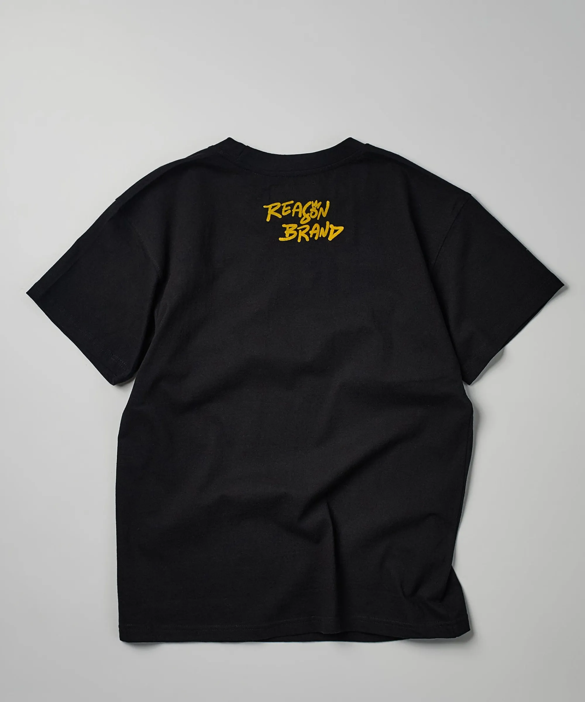 love_all_flocking_print_short_sleeve_tee__black_1.webp Cheap Love All Flocking Print Short Sleeve Tee - Black Graphic Tees