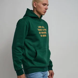 New Love All Hoodie - Olive Green Hoodies | Hoodies