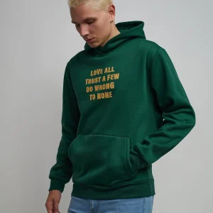 New Love All Hoodie - Olive Green Hoodies | Hoodies