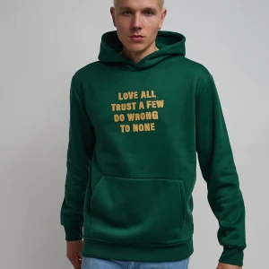 New Love All Hoodie - Olive Green Hoodies | Hoodies