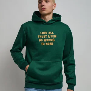 New Love All Hoodie - Olive Green Hoodies | Hoodies