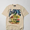 Store Love Hate Short Sleeve Tee - Sand Graphic Tees