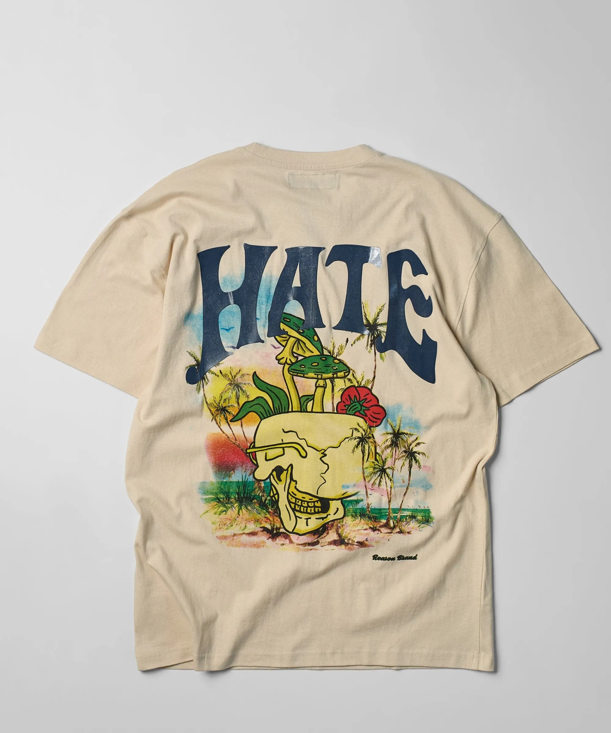 love_hate_short_sleeve_tee__sand_1.webp Store Love Hate Short Sleeve Tee - Sand Graphic Tees