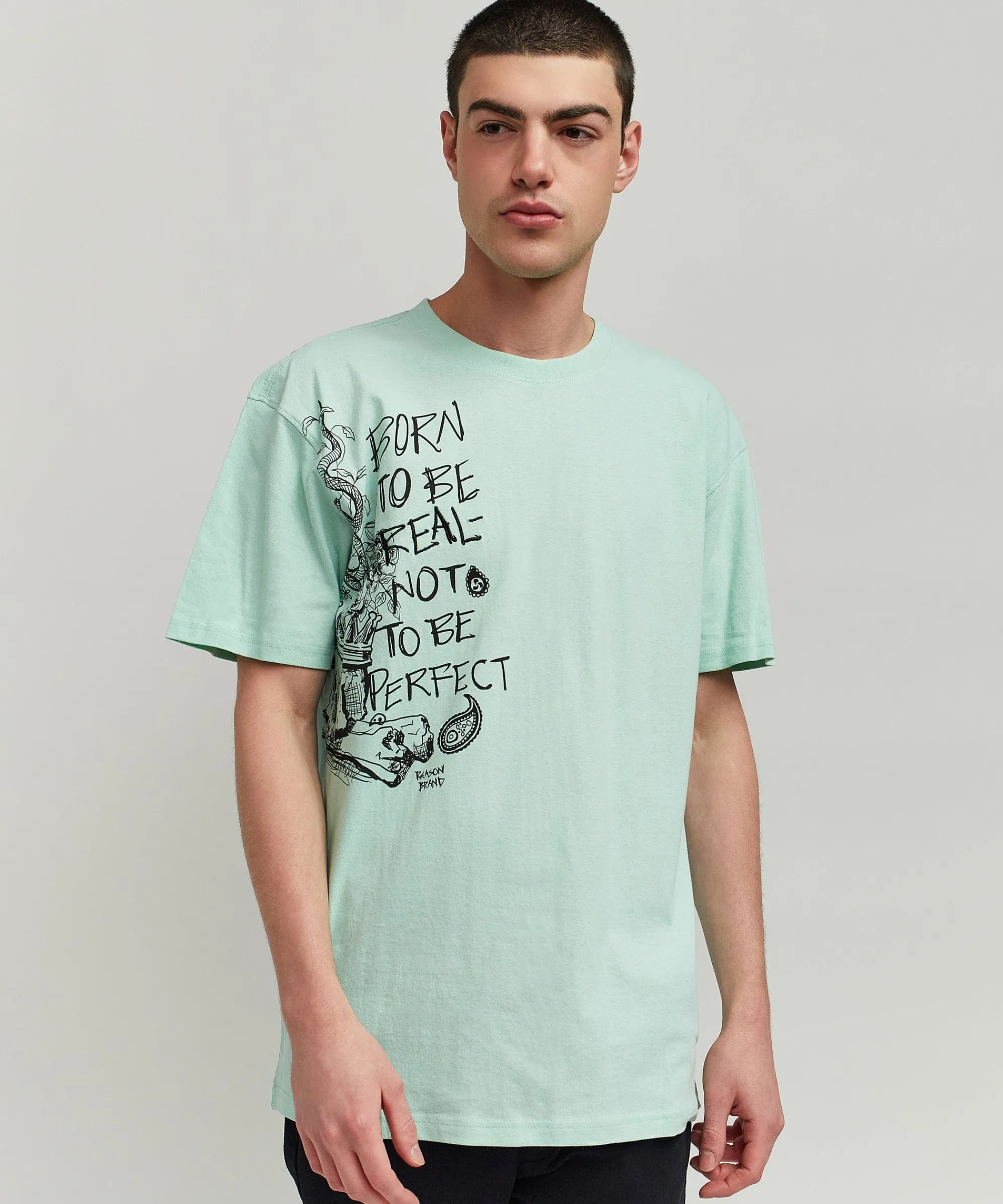 luca_graphic_print_embroidery_short_sleeve_tee__olive_green_0.webp Best Sale Luca Graphic Print Embroidery Short Sleeve Tee - Olive Green Graphic Tees