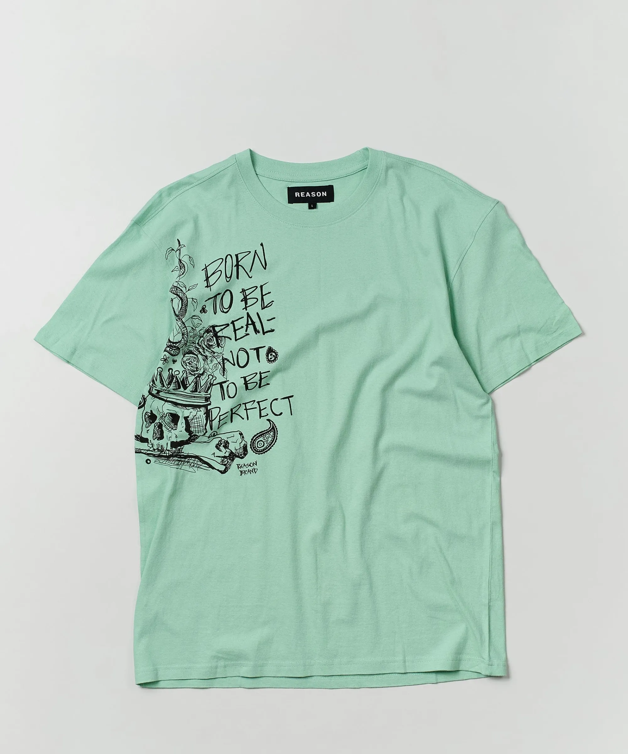 luca_graphic_print_embroidery_short_sleeve_tee__olive_green_1.webp Best Sale Luca Graphic Print Embroidery Short Sleeve Tee - Olive Green Graphic Tees