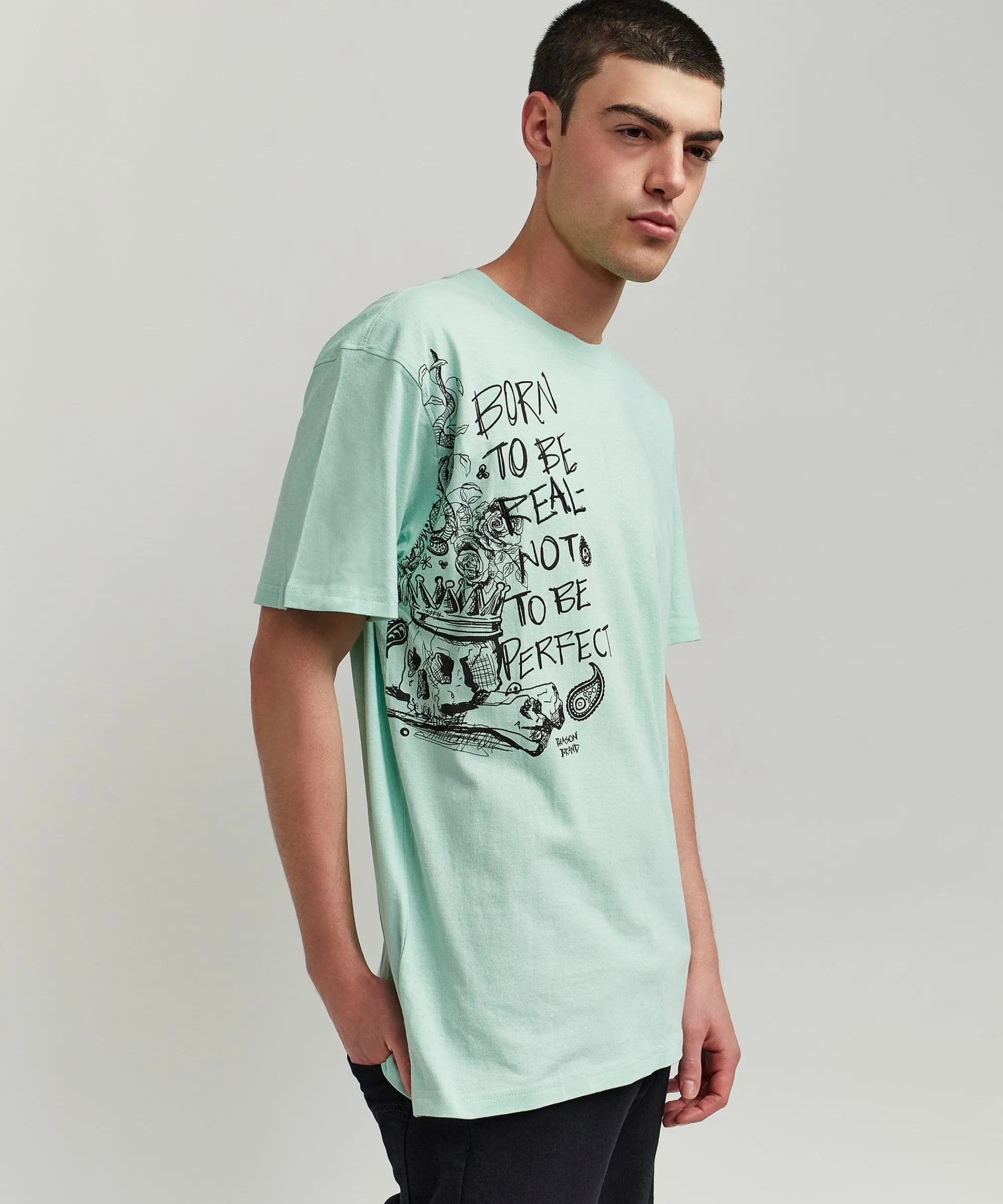 luca_graphic_print_embroidery_short_sleeve_tee__olive_green_4.webp Best Sale Luca Graphic Print Embroidery Short Sleeve Tee - Olive Green Graphic Tees