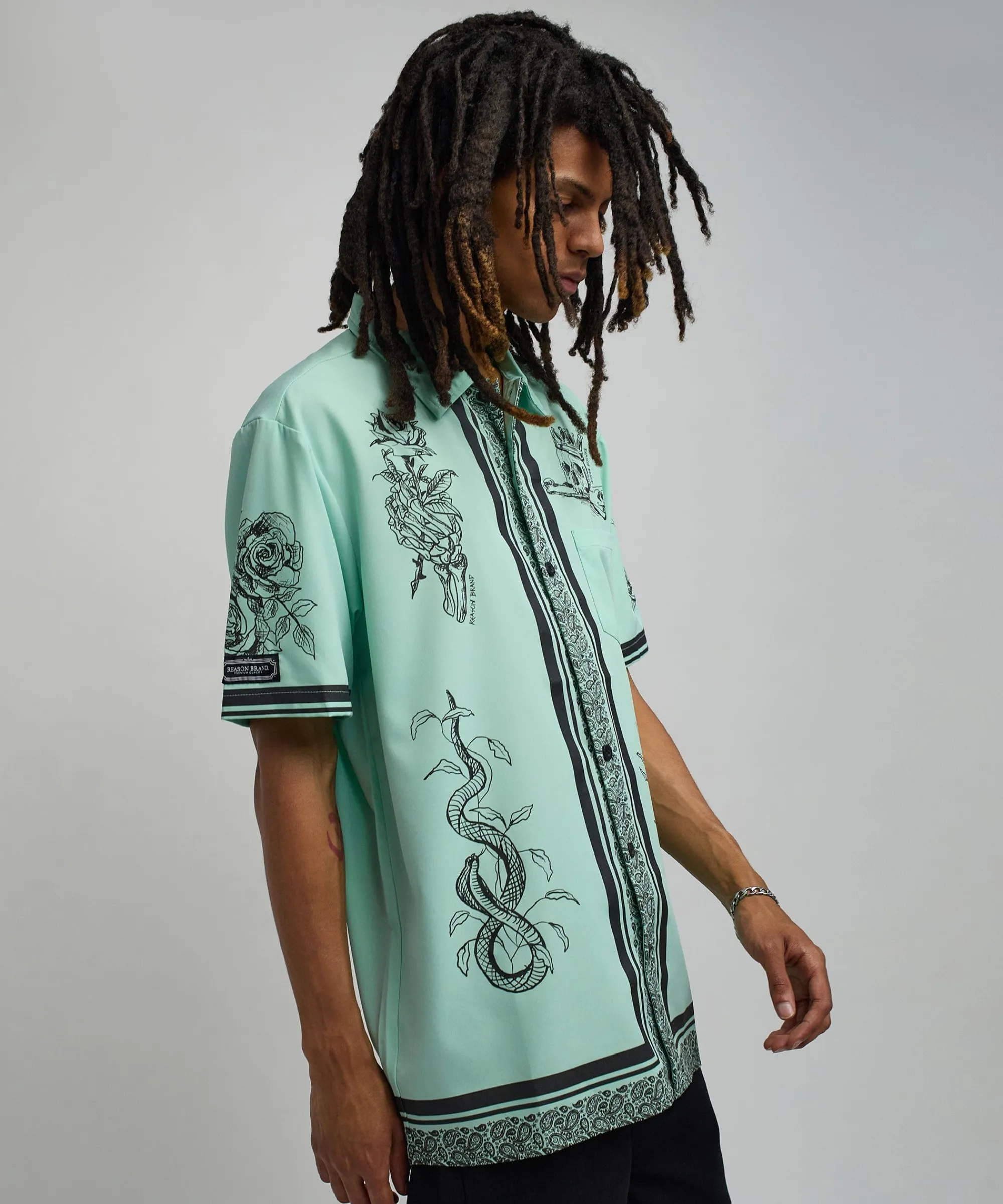 luca_short_sleeve_shirt__olive_green_2.webp Hot Luca Short Sleeve Shirt - Olive Green Button Downs