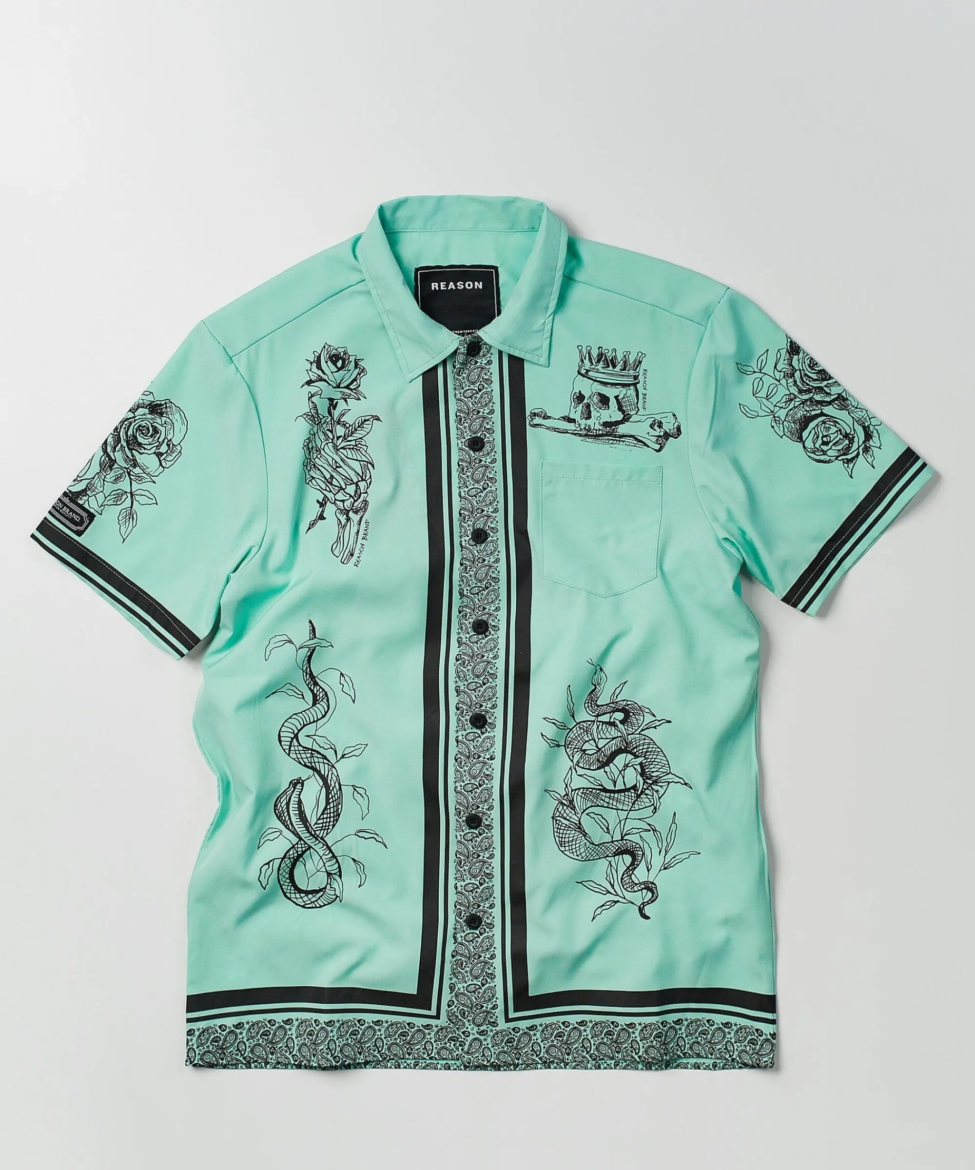 luca_short_sleeve_shirt__olive_green_4.webp Hot Luca Short Sleeve Shirt - Olive Green Button Downs