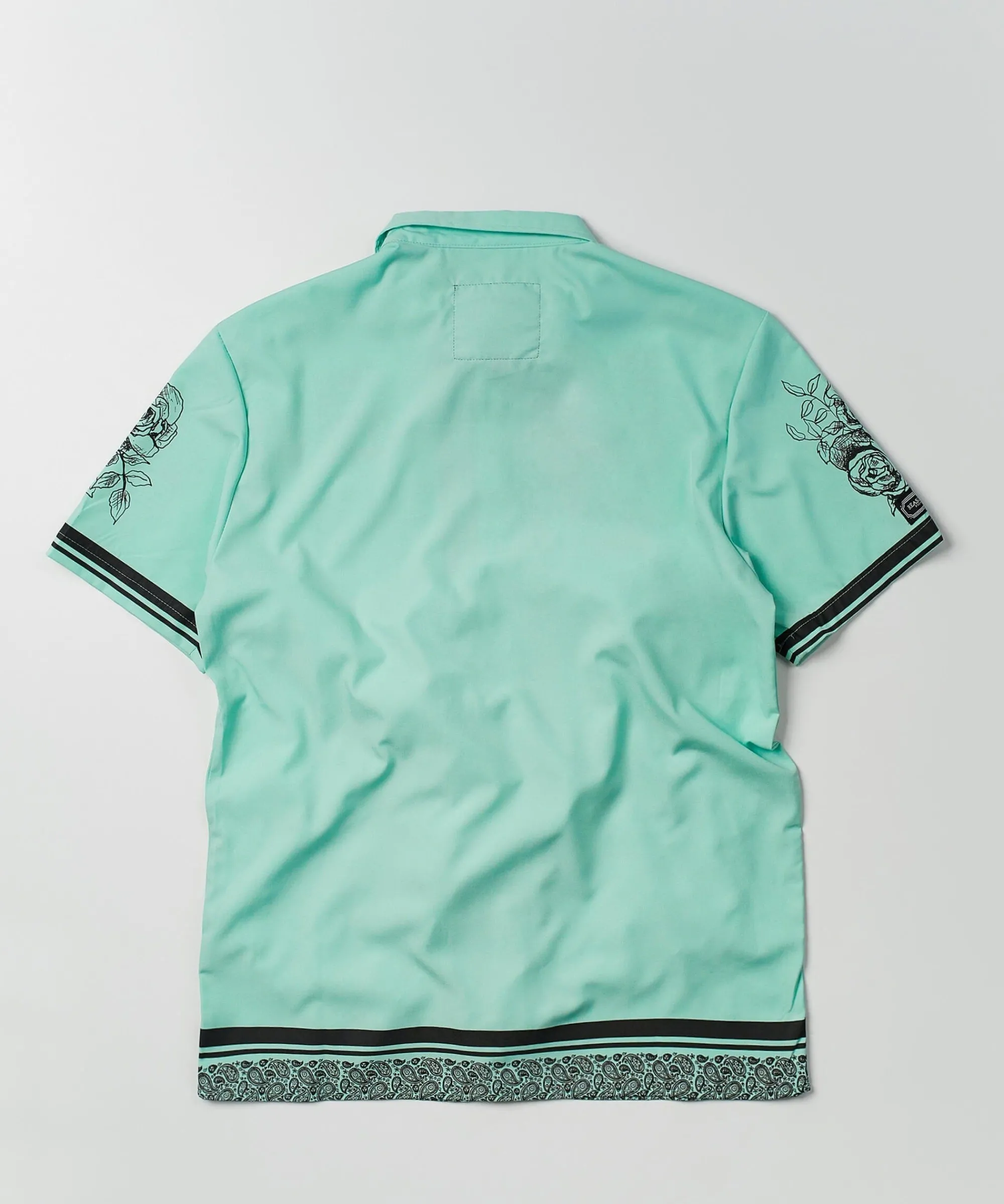 luca_short_sleeve_shirt__olive_green_5.webp Hot Luca Short Sleeve Shirt - Olive Green Button Downs
