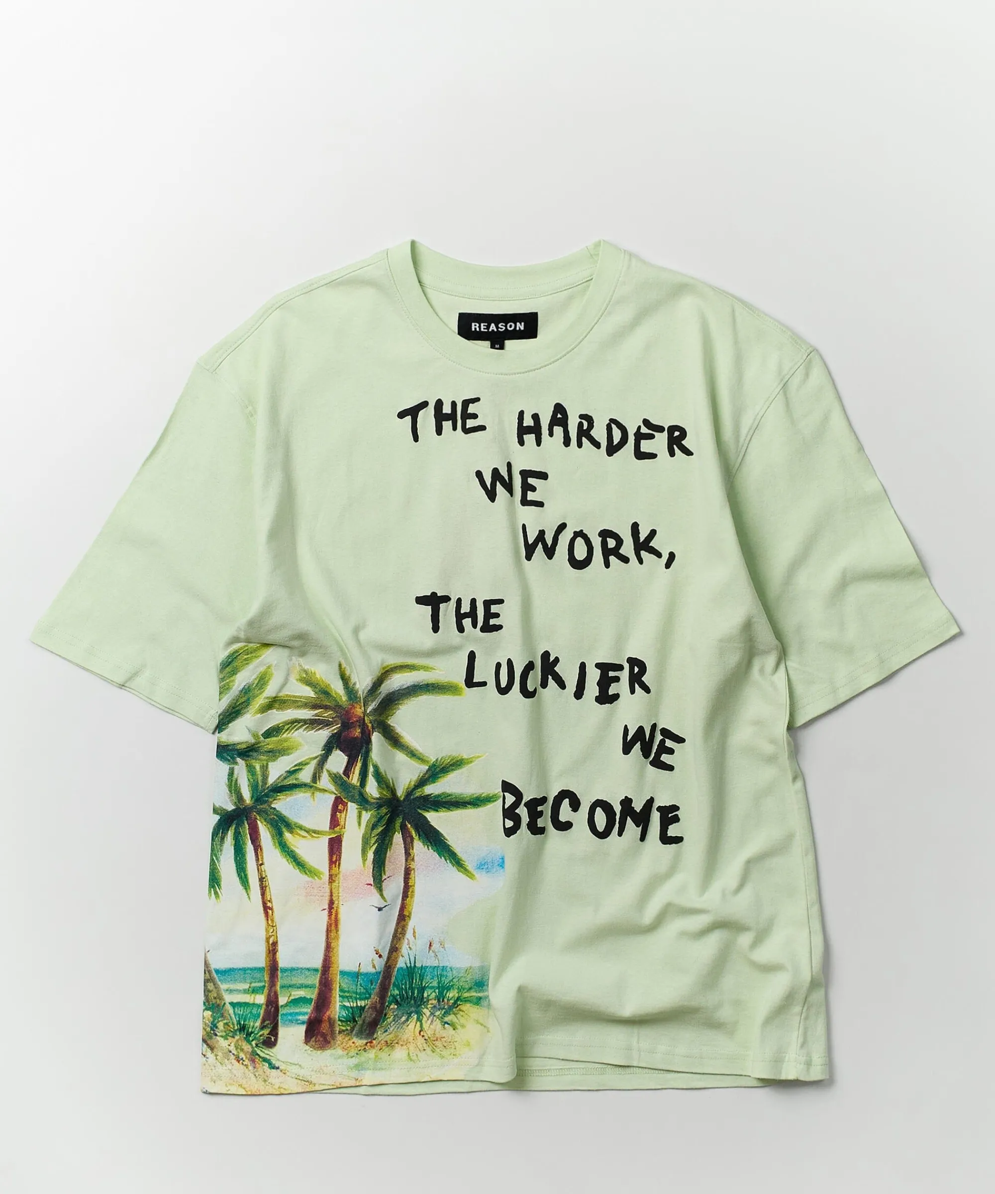 luckier_we_become_oversized_graphic_tee__olive_green_1.webp Outlet Luckier We Become Oversized Graphic Tee - Olive Green Graphic Tees | Oversized Tees