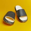 Store Maddox Checkered Slides - Black Slides